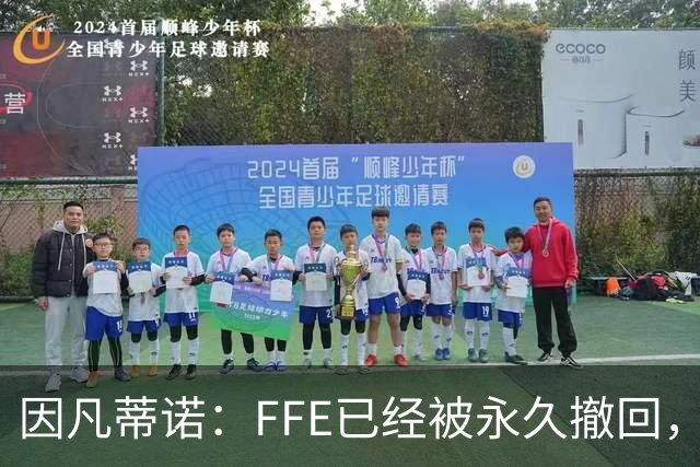 因凡蒂诺：FFE已经被永久撤回，未来不会以任何形式重新推出