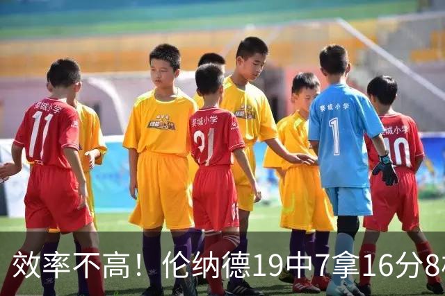 效率不高！伦纳德19中7拿16分8板3断 三分8中2&有4失误